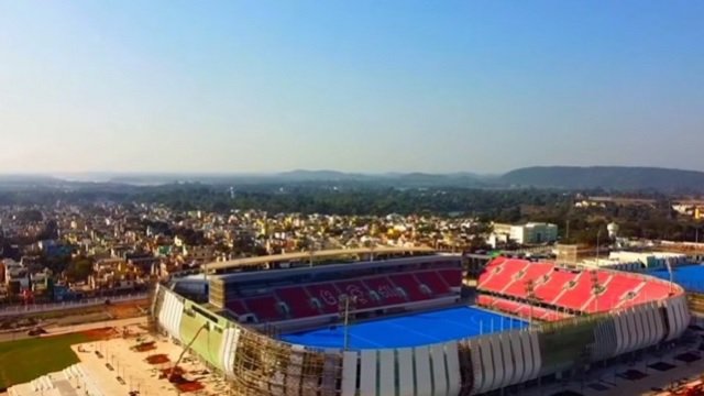 Odisha CM inaugurates Birsa Munda Hockey Stadium at Rourkela 