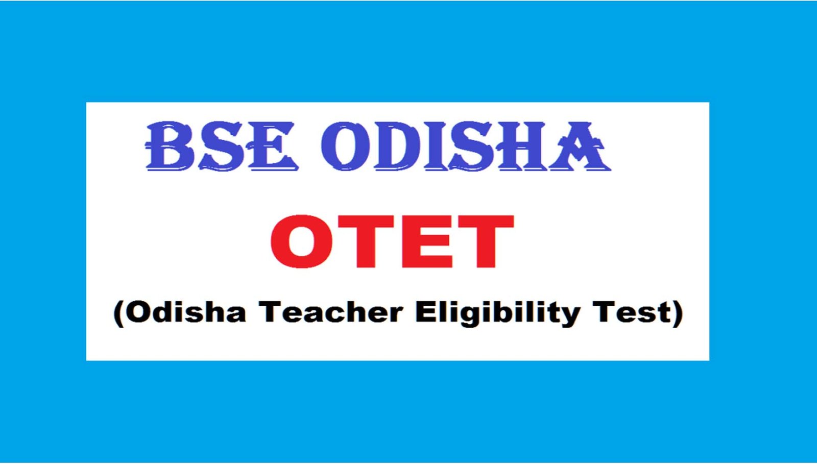 ପ୍ରଶ୍ନ ପତ୍ର ଲିକ୍,  ଓଟିଇଟି ପରୀକ୍ଷା ରଦ୍ଦ
