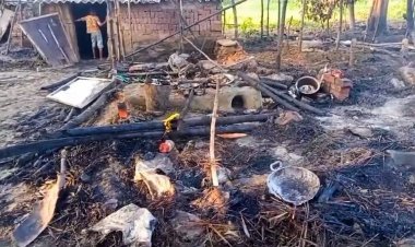 "21 Dalit homes were set on fire in Bihar. The Congress took a swipe at the NDA, referring to it as 'jungle raj'."