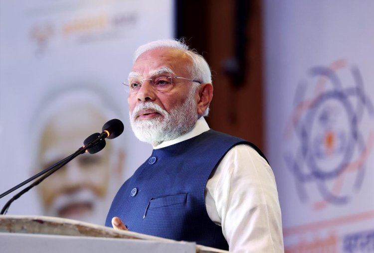 PM Modi has launched projects worth ₹12,850 crore and expanded Ayushman Bharat to cover all individuals over 70 years old.