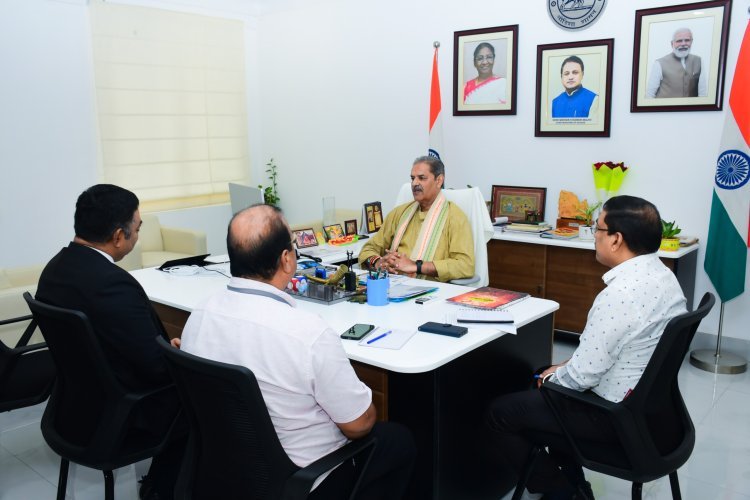 ଉପମୁଖ୍ୟମନ୍ତ୍ରୀ ଶ୍ରୀ କନକ ବର୍ଦ୍ଧନ ସିଂହଦେଓଙ୍କୁ ସାକ୍ଷାତ କଲେ ଅକଲ୍ୟାଣ୍ଡରେ ଅବସ୍ଥାପିତ ହେବାକୁ ଥିବା କନସୁଲେଟ ଜେନେରାଲ
